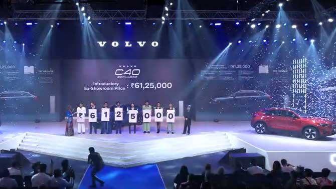 Mega Launch of Volvo C40
